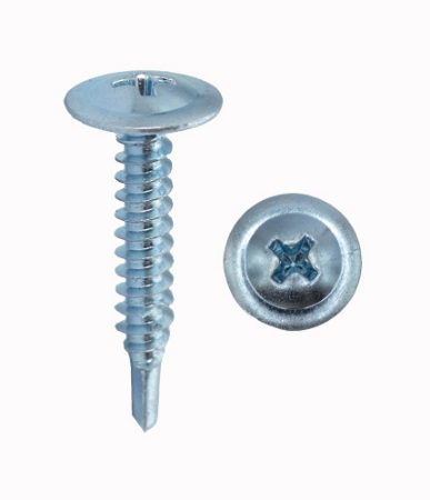 Flat Wafer Head Self-tapping Screw Inverted Thread Dry Wall Nail Wallpaper Nails