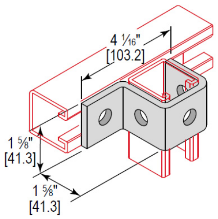 Picture for category U-Fitting 4 Hole Cup Support