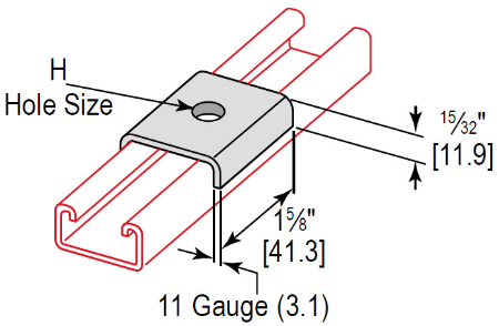 Picture for category U-Shaped Washers