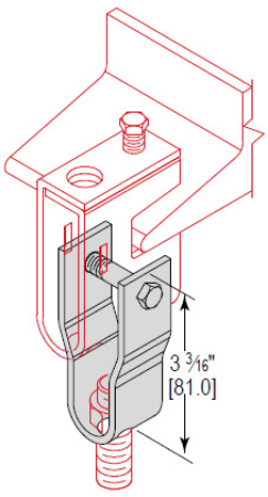 Picture for category Beam Clamp Swivel Adaptor for BC075EG