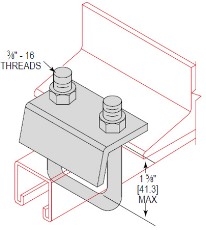 Picture for category Beam Clamp to Strut