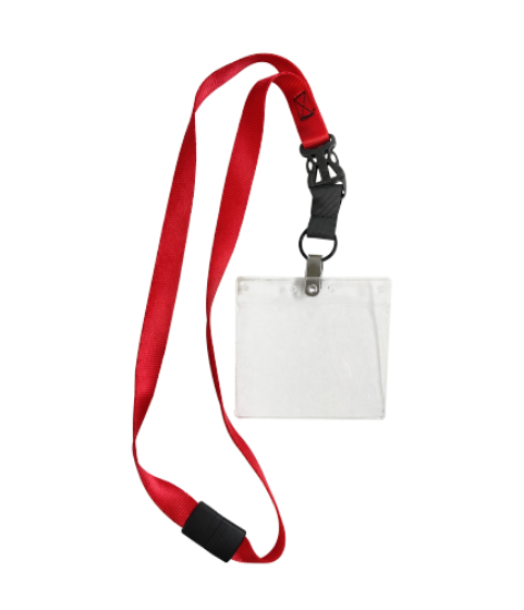 Picture of 3/4 Lanyard and Badge Holder